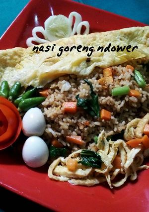 Foto resep Nasi goreng ndower