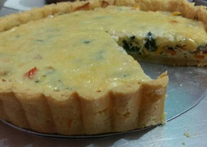 Veggie quiche