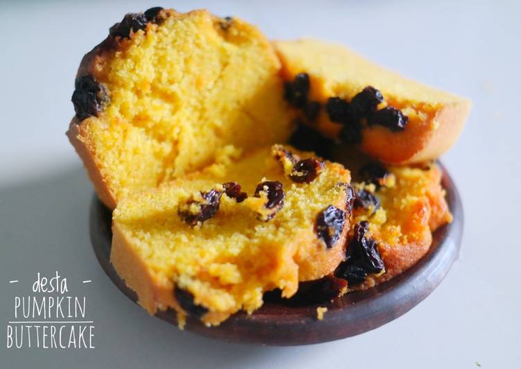 Bumbu memasak Pumpkin Butter Cake, Enak