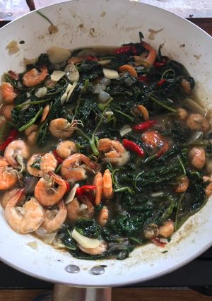 Foto resep Tumis Kangkung Udang Terasi