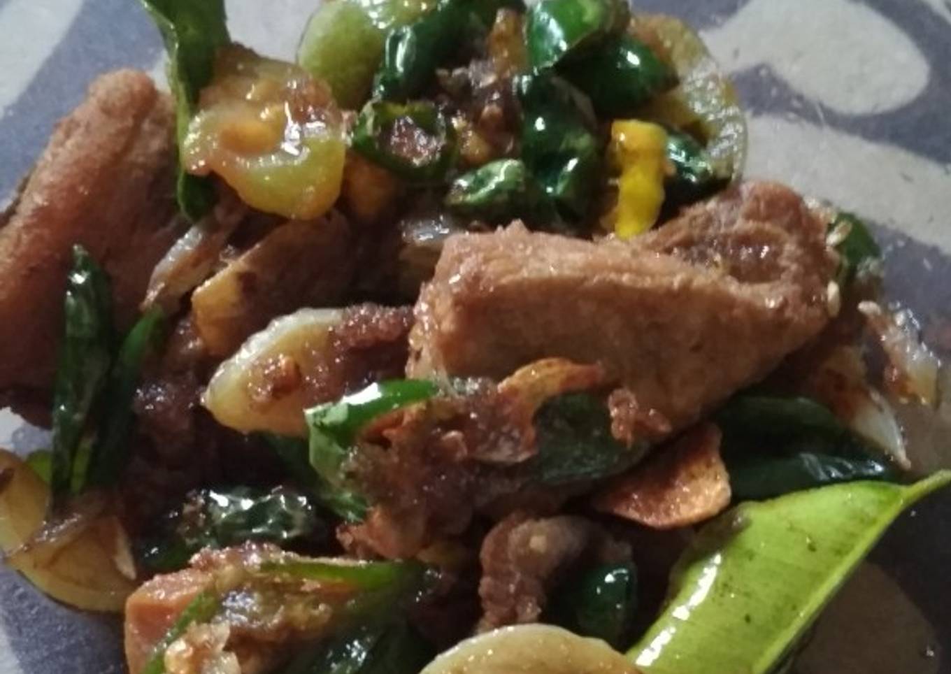 Ikan cucut cabe ijo