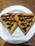 Waffle Pisang Cokelat