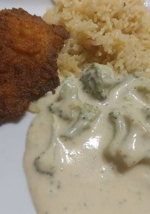 Una foto de Brócoli en crema