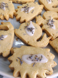 Una foto de Galletas delicadas de lavanda