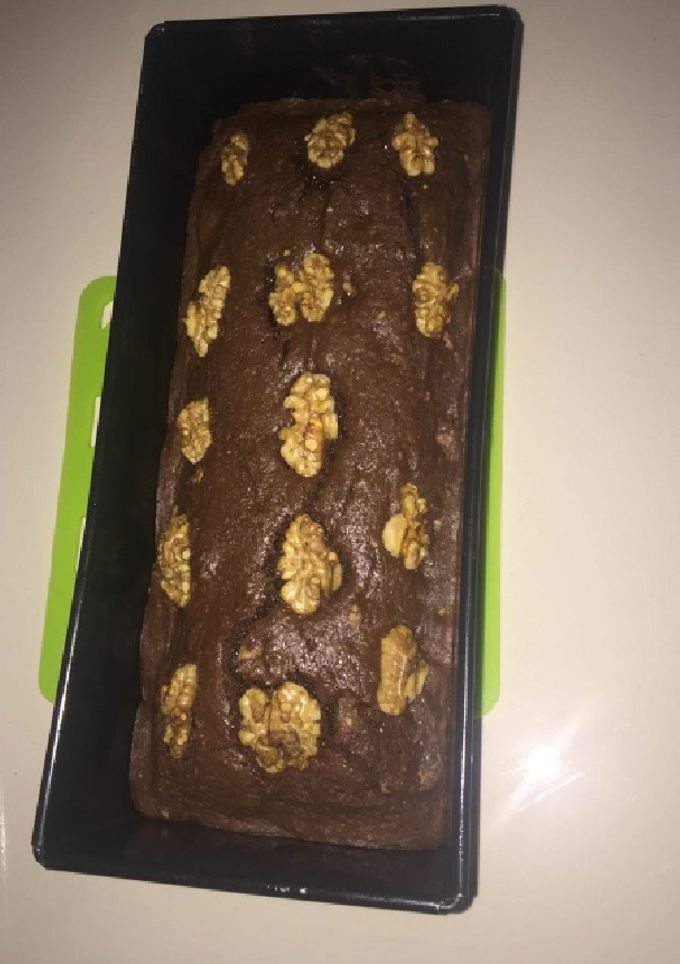 Una foto de Brownie con helado de vainilla