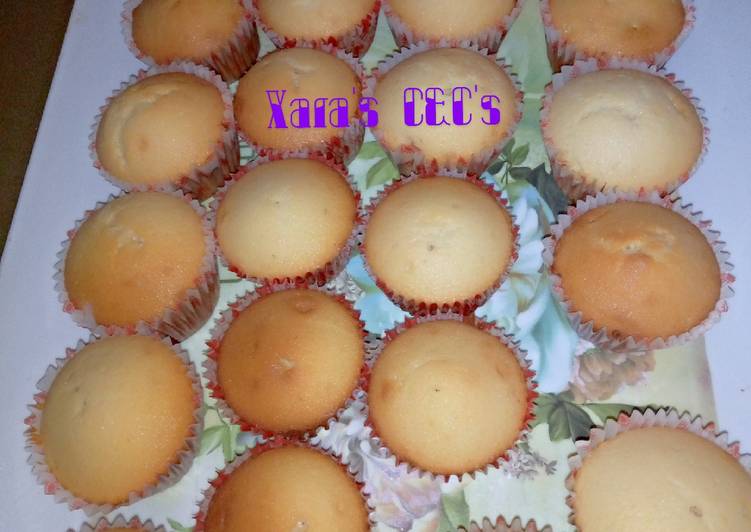 Easiest Way to Make Perfect Milky Vanilla cupcakes | This is Recipe So Appetizing You Must Undertake Now !!