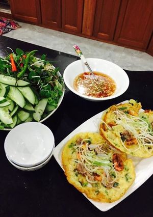 Hình của món Bánh xèo.