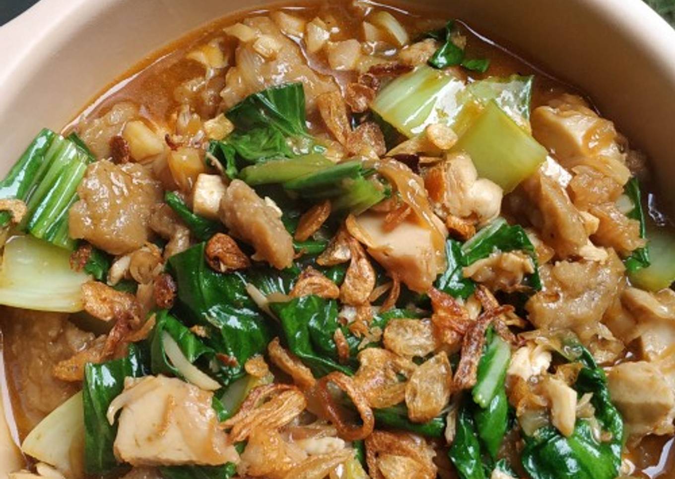 Tumis Ayam Bakso