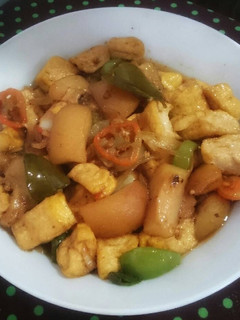 Foto resep Tumis Tahu Kikil Teriyaki