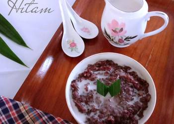 Resep Mudah Bubur Ketan Hitam Enak dan Sehat