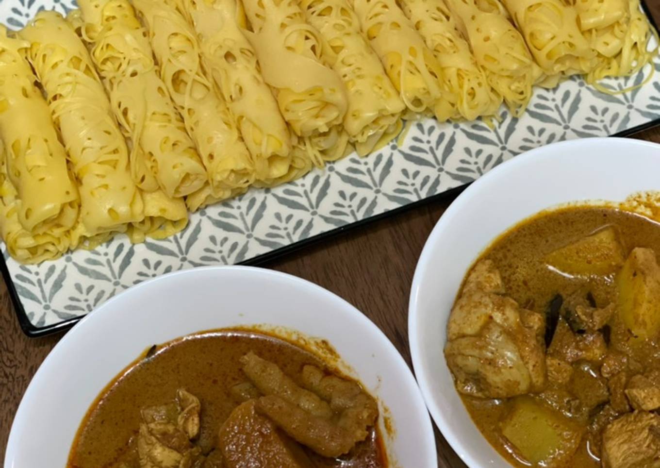 Resepi Roti Jala And Kuah Kari Cair Yang Menggugah Selera Dan Ringkas