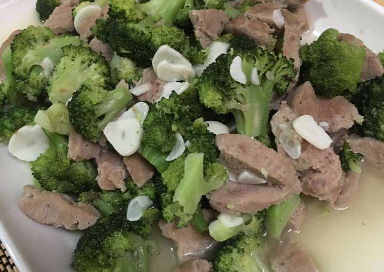 Langkah Mudah untuk meracik Tumis Brokoli Bawang Putih, Lezat Sekali