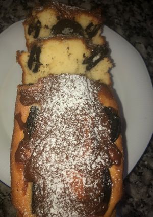 Una foto de Budín de oreo😋