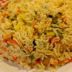 A picture of Vegetable fried rice.