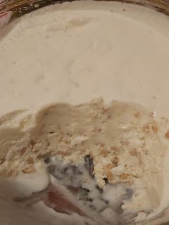 Una foto de Helado de turrón