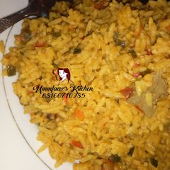 A picture of Jellof rice.