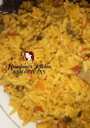 A picture of Jellof rice.
