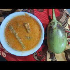 Coconut drumstick curry A picture of Coconut drumstick curry.