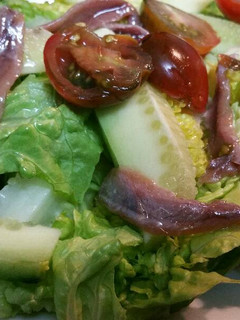 Una foto de Ensalada con Anchoas