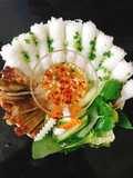 Banh Hoi with Grilled Pork Chops