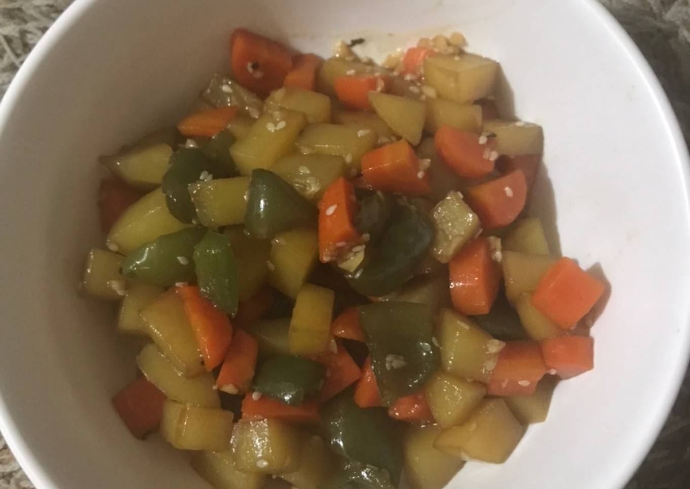 Korean Braised Potatoes (Gamja Jorim)