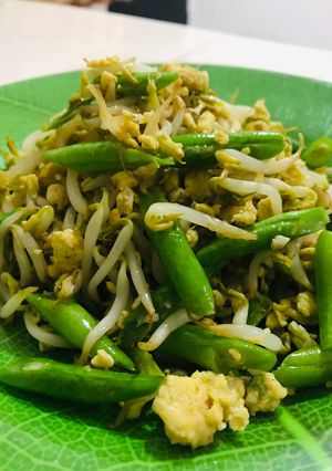 Foto resep Togue buncis telor praktis