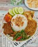 Nasi Uduk Rice Cooker (resep Mba Endang JTT)