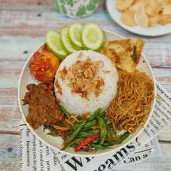 Nasi Uduk Rice Cooker (resep Mba Endang JTT)-レシピのメイン写真