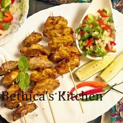 A picture of Grilled Arbi (Colocasia) Bites.