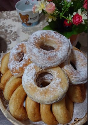 Foto resep Donut teknik autolisis