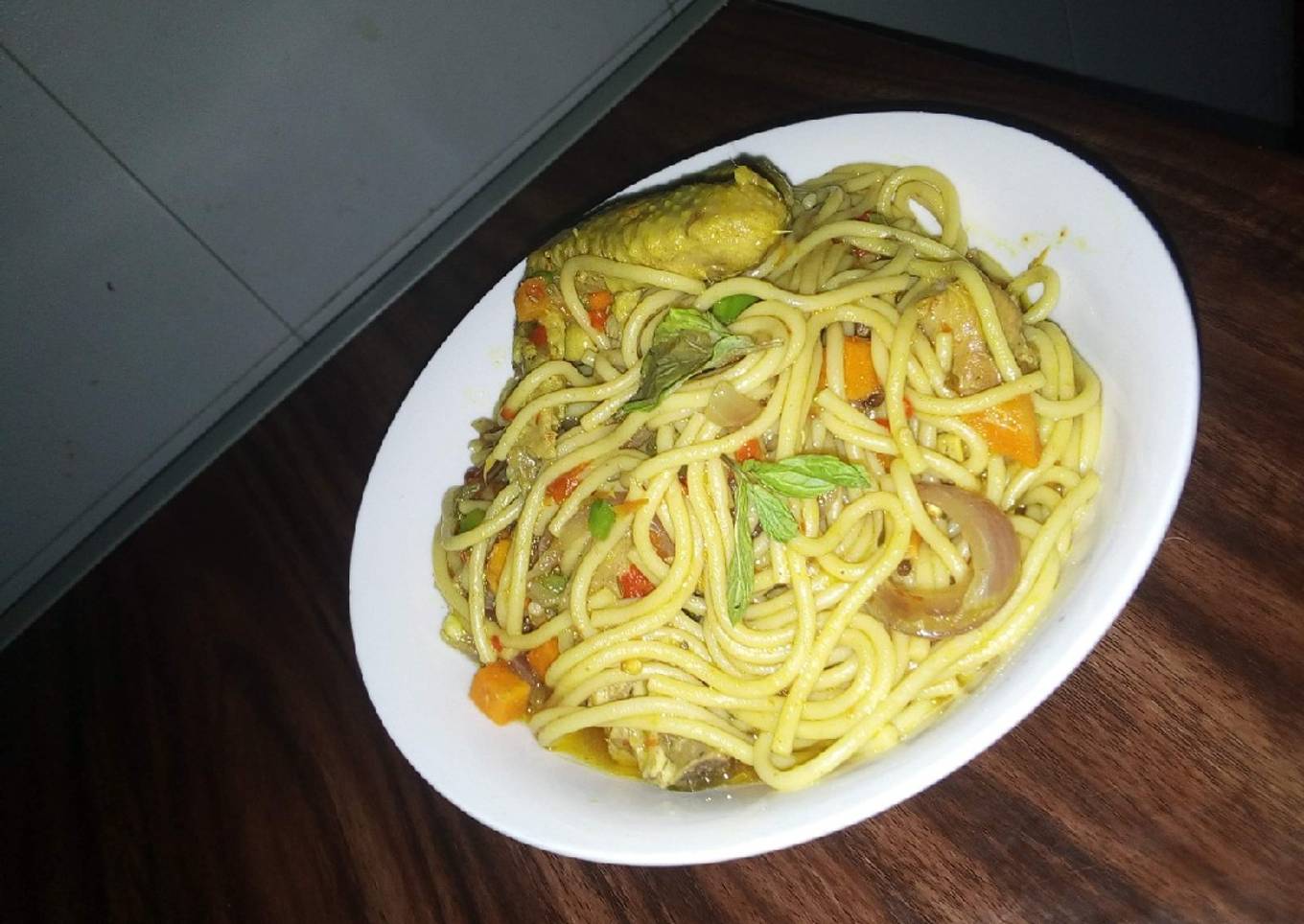 Jallof spaghetti