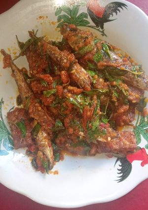 Foto resep Balado ikan cuwe kemangi