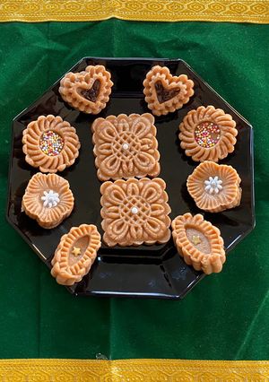 A picture of Nutella peda.