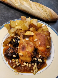 Una foto de Pollo a la catalana