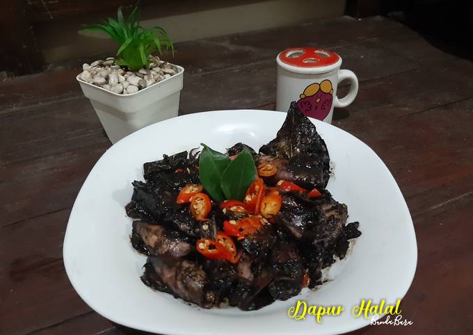 Cumi Hitam Pedas : Masak Simpel