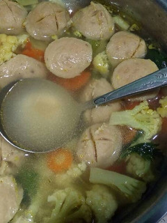 Foto resep Sop bakso kuah kuning