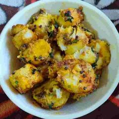 A picture of Arbi ki sabji.