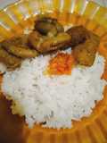 Lalapan usus dan babat sapi