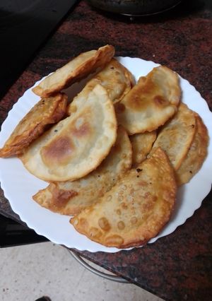 Una foto de Truchas de batata en menos de 5 minutos
