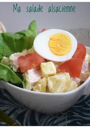 Une photo de Ma salade alsacienne