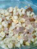 Macarrones con queso y spam