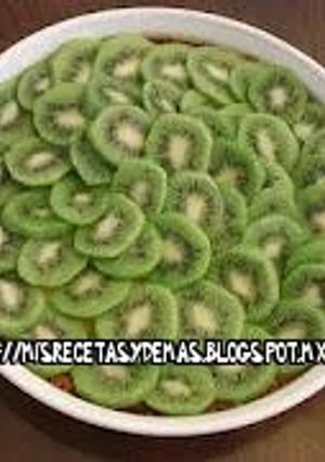 Una foto de Pie de kiwi