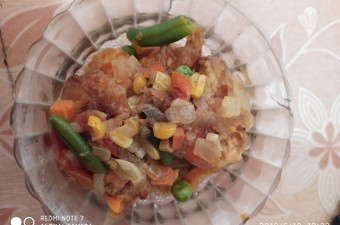 Cara Gampang Menyiapkan Udang asam manis + sayuran beku Ekonomis Untuk Jualan