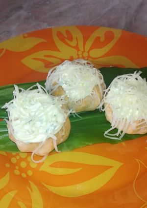 Medvehagymás sajtkrémes golyó #medvehagyma recept fotója