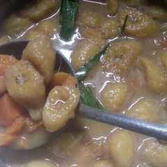 A picture of Kolak Pisang + Ubi jalar.