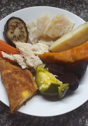 Una foto de Plato proporcionado