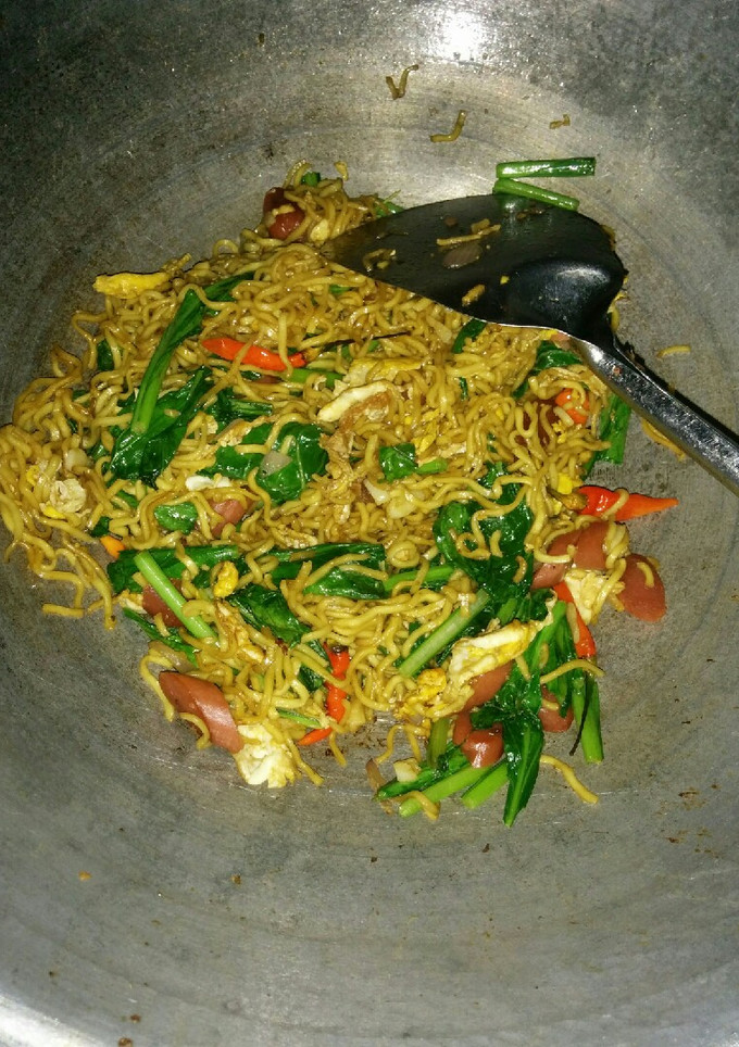Foto resep Mie Goreng Sawi Hijau