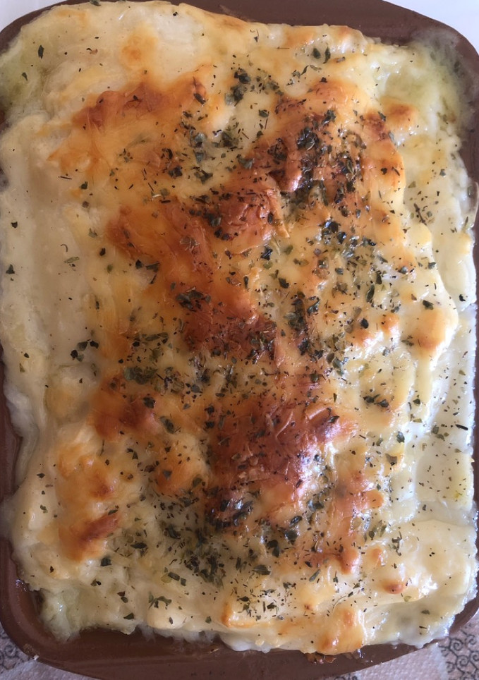 Una foto de 109.Lasaña de espinacas y calabaza (principal pasta)