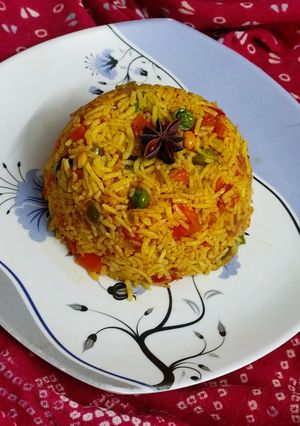 A picture of Street Style Veg Pulao.