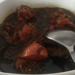 Ayam/Ikan Masak Kicap A picture of Ayam/Ikan Masak Kicap.